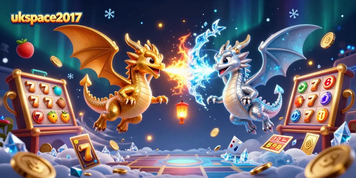 Engage with exciting casino action at ukspace2017 featuring dragons and dynamic slot elements.