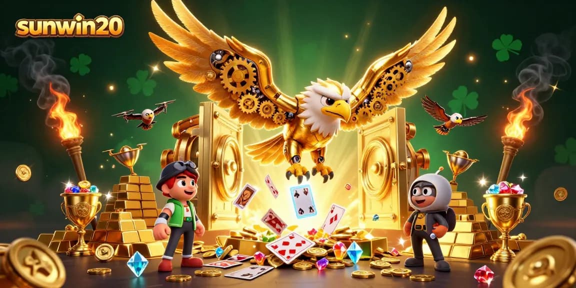 Experience exhilarating gameplay with sunwin20 in a vibrant 3D casino world full of treasures.