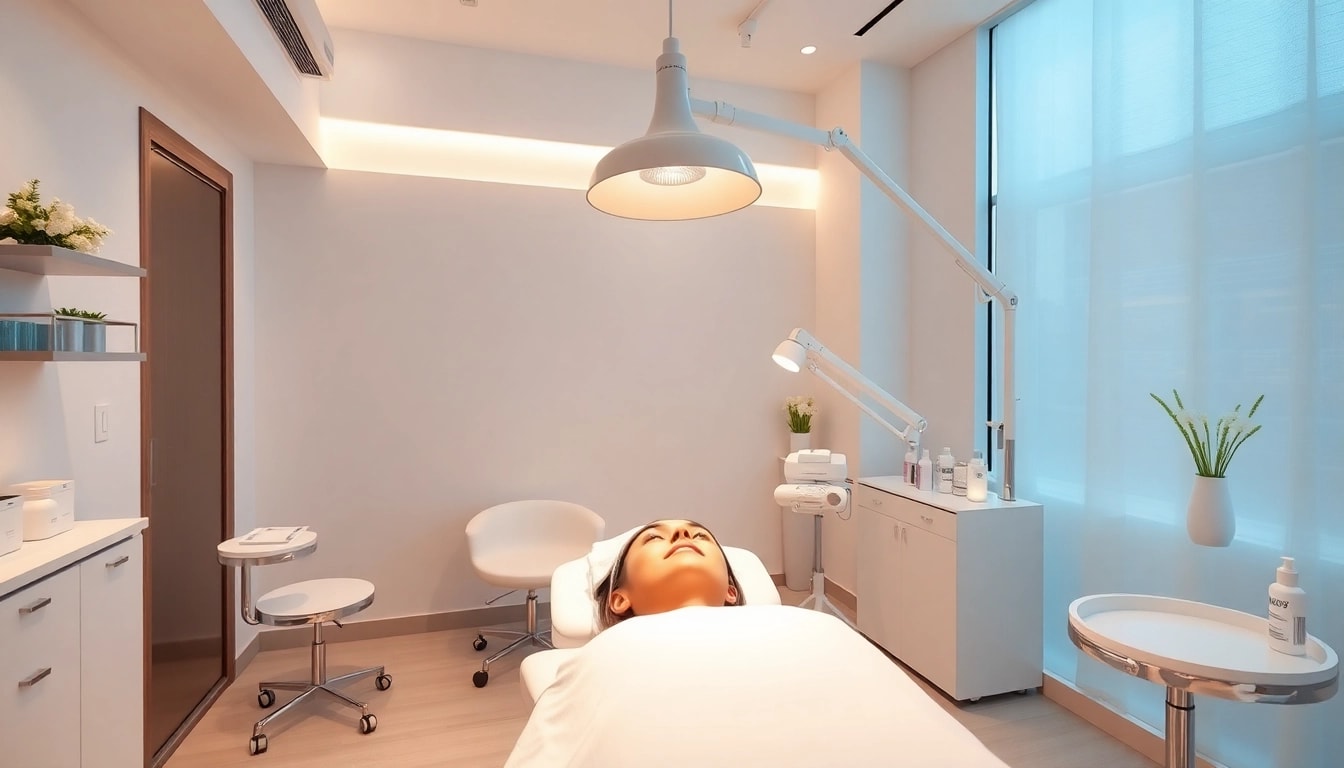 Experience rejuvenating tratament facial sibiu in our modern beauty clinic with serene ambiance.