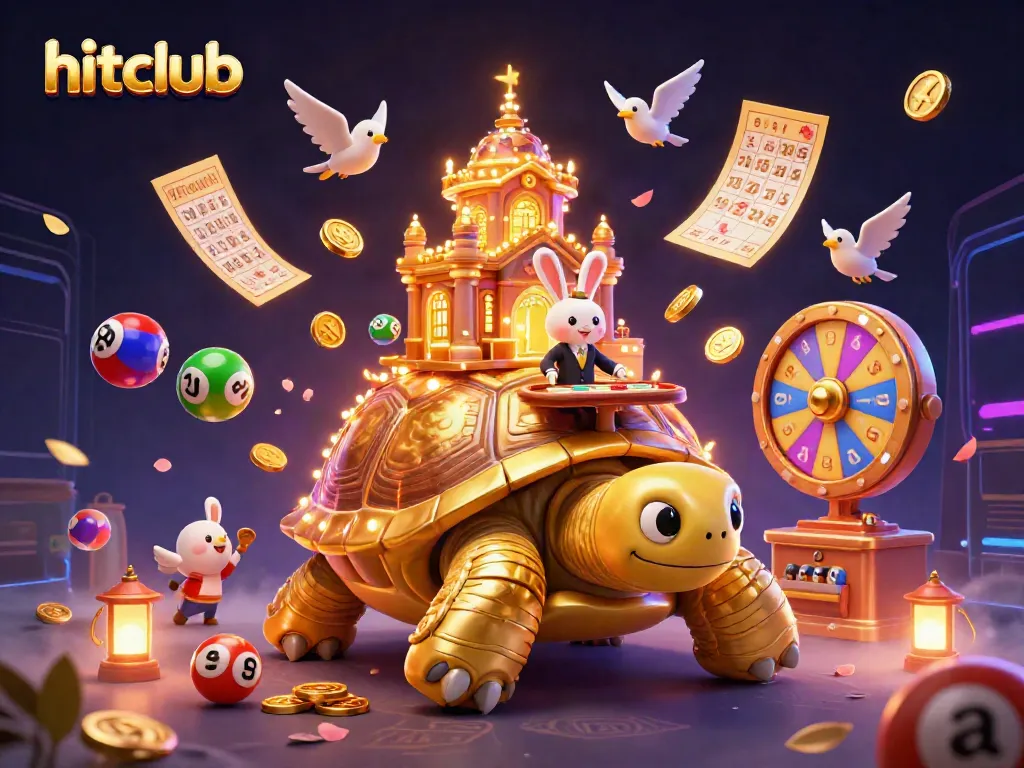 Experience the excitement of hitclub with golden tortoise casino and dynamic lottery elements.