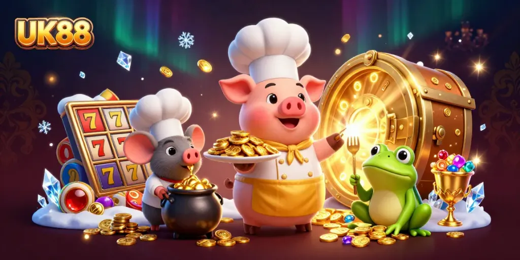 Experience exceptional gaming with UK88, where vibrant slot machines and enticing treasures await.