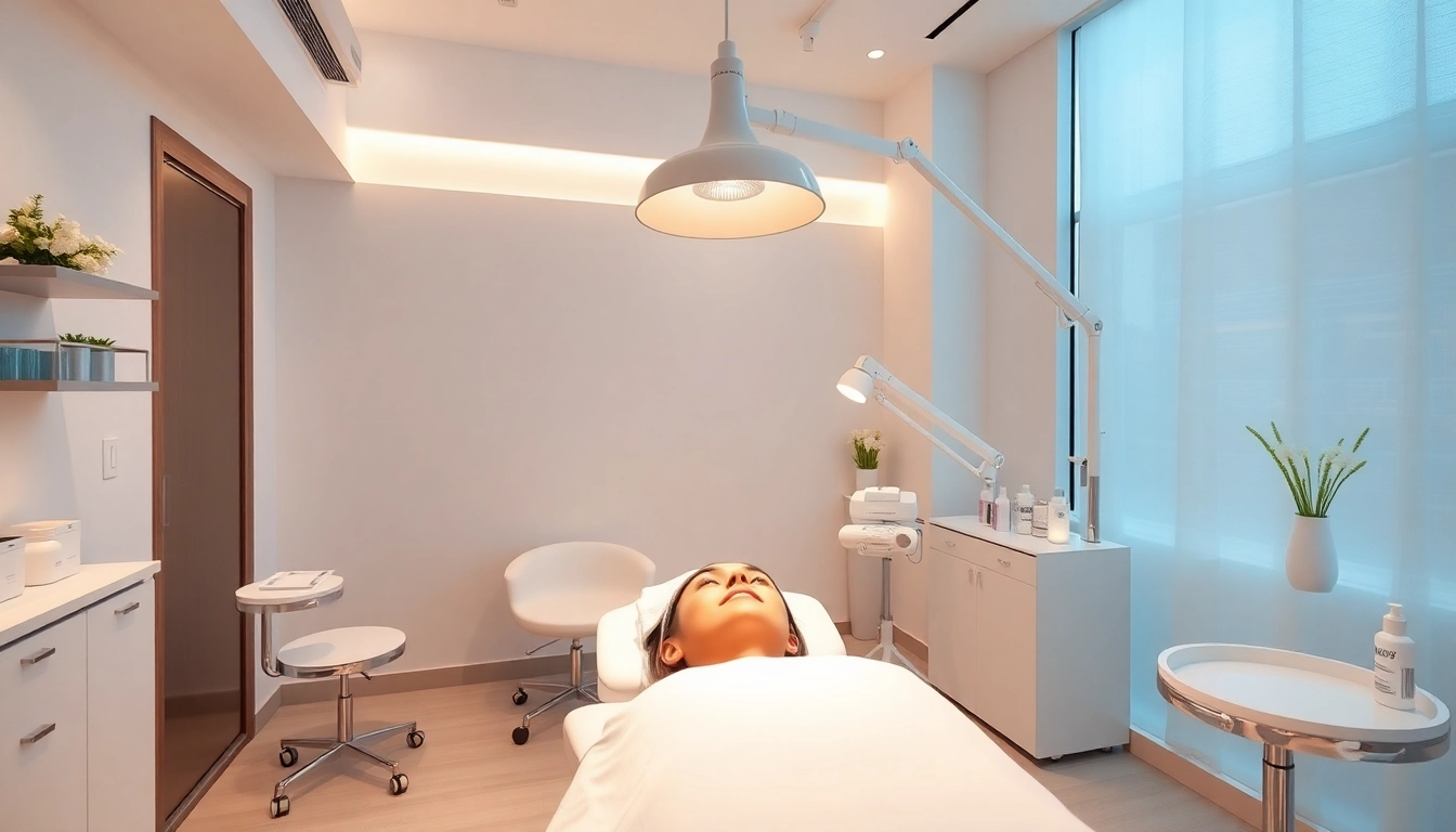 Experience rejuvenating tratament facial sibiu in our modern beauty clinic with serene ambiance.
