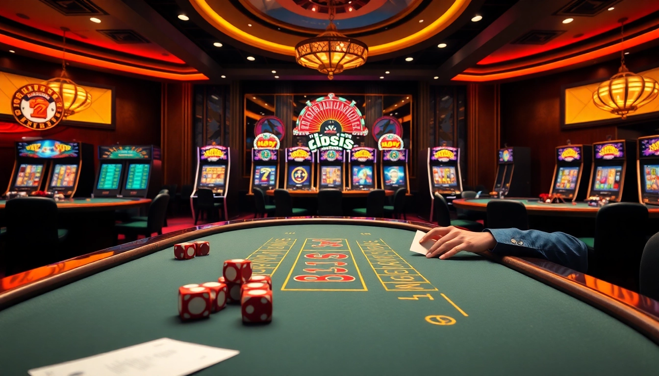 Experience the excitement of gambling at http://789f.mex.com/ showcasing a lively casino atmosphere with poker chips and players.
