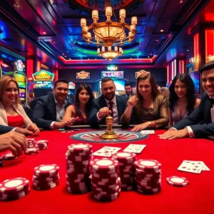 Experience thrilling gameplay at https://thabet.vegas/ with high-stakes poker and vibrant casino ambiance.