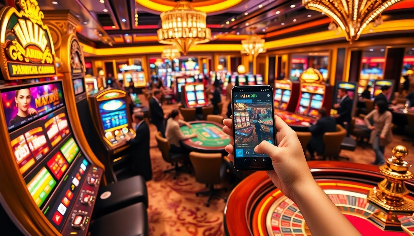 Experience the thrill of winning at max88 vin apk with vibrant casino games and stunning visuals.