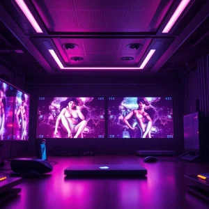 Explore the innovative fusion of technology and adult content through AI-generated imagery.