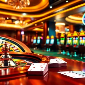 Engage with the excitement of online gambling at F168.STUDIO featuring dynamic casino visuals.