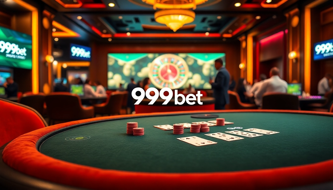 Experience thrilling gaming at 999bet with vibrant casino games and engaging players.