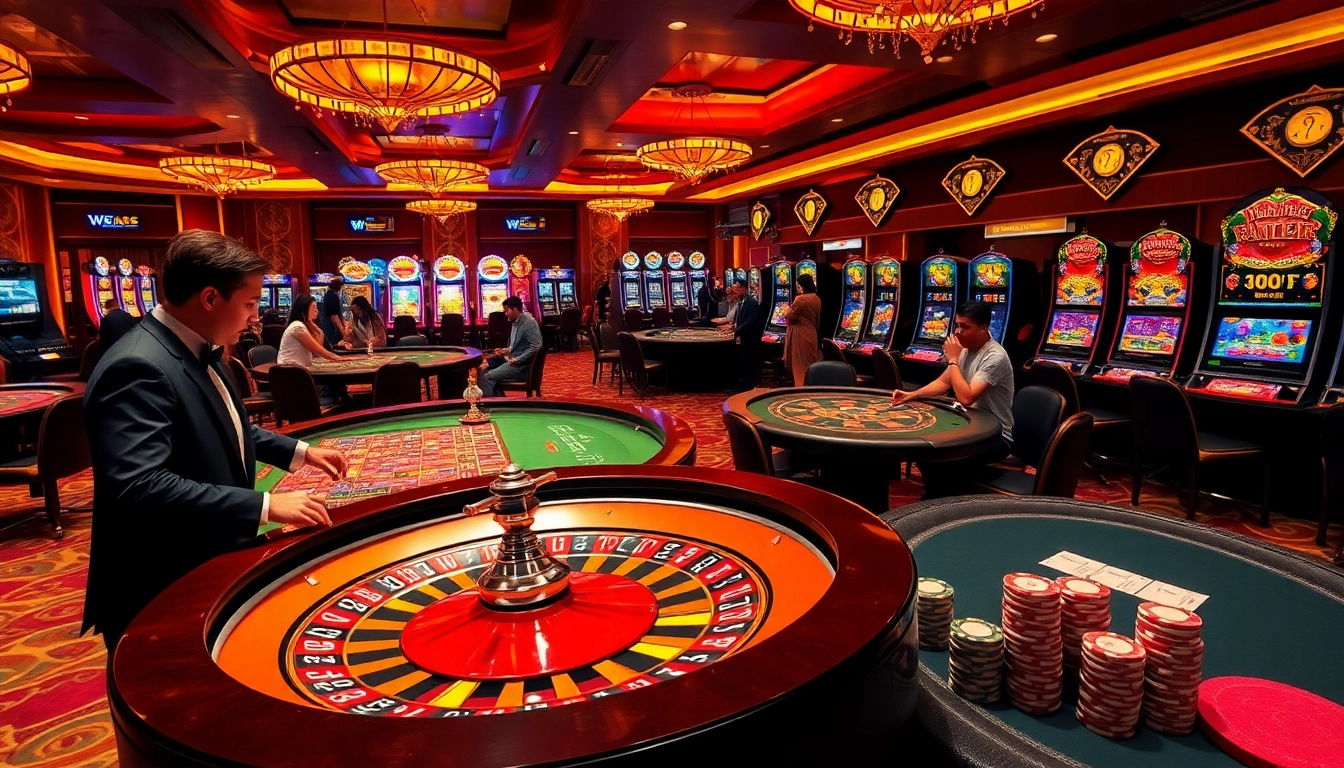 Experience thrilling gameplay at ww88 with lively casino tables, poker action, and vibrant slots.