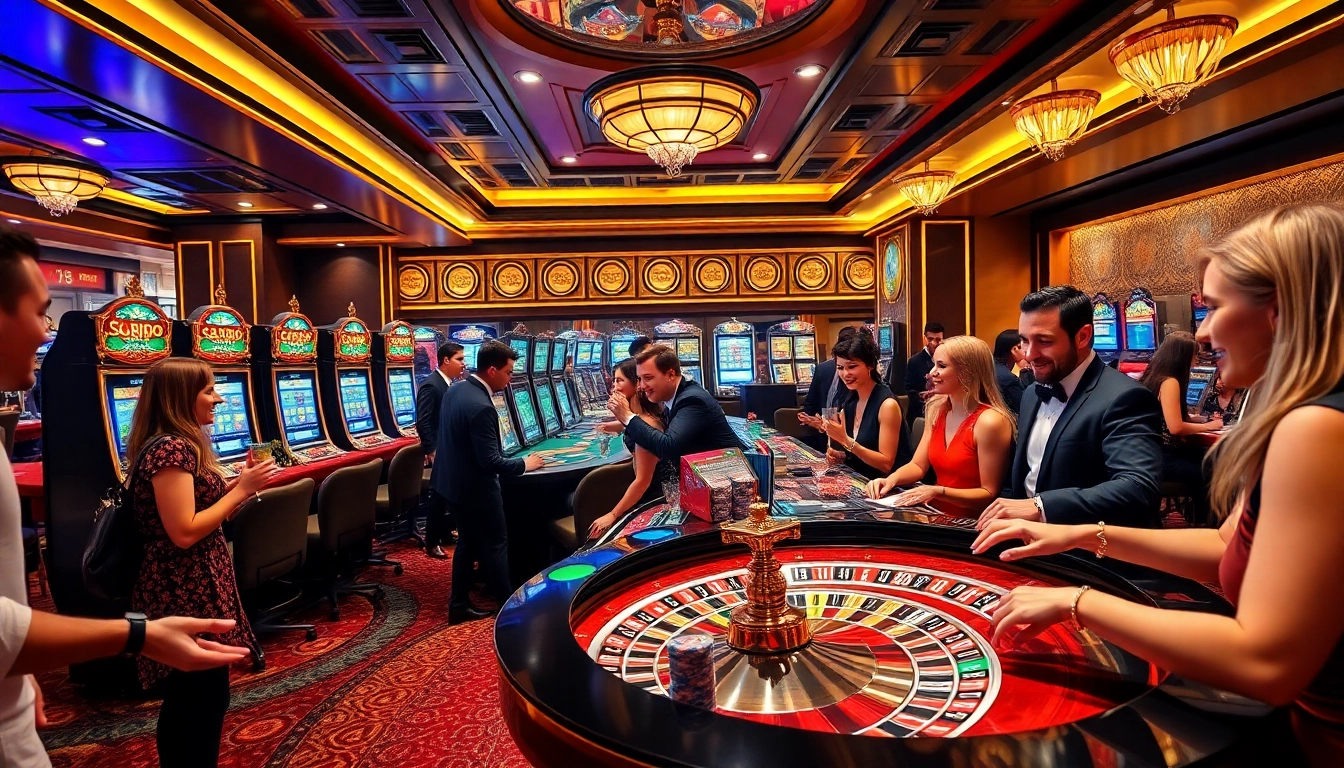 Experience the thrill of betting at nhất víp with vibrant casino games and engaging players.