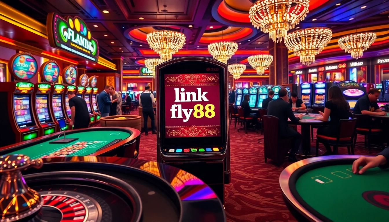 Experience the thrill of link fly88 with vibrant casino games and exciting betting action.