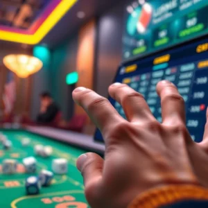 Tài xỉu md5 betting scene with dynamic gameplay and vibrant interface