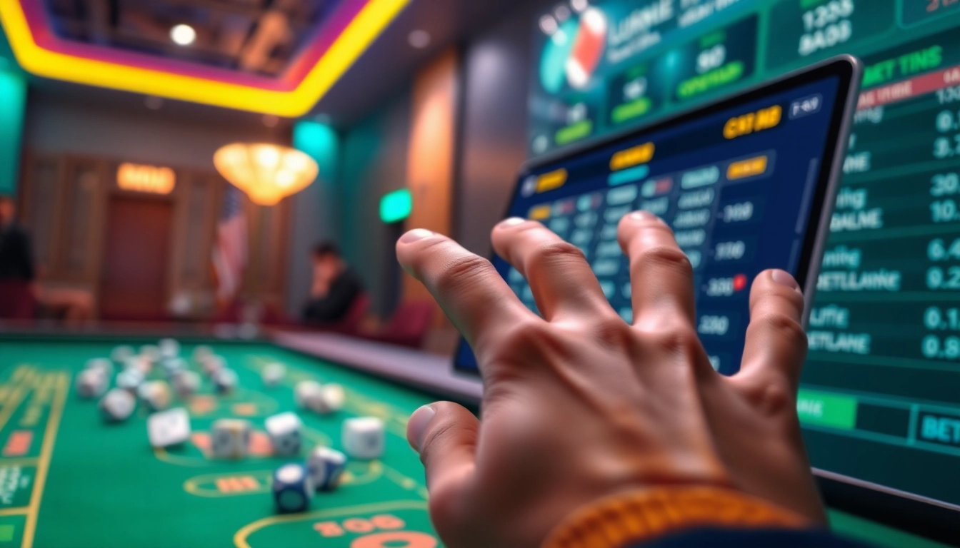 Tài xỉu md5 betting scene with dynamic gameplay and vibrant interface