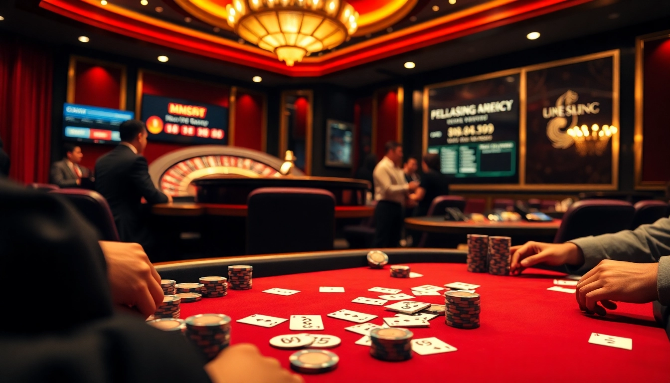 Experience the excitement of poker and roulette at https://mm88.agency/ with elegant gaming elements.