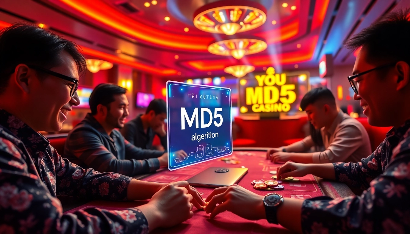Exciting gameplay of Tài Xỉu MD5 at https://taixiumd5.world with players enjoying a modern casino experience.