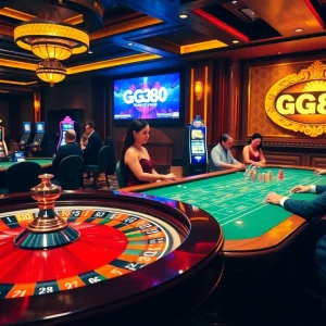 Engaging players at GG88.biz roulette table experiencing high-stakes excitement.