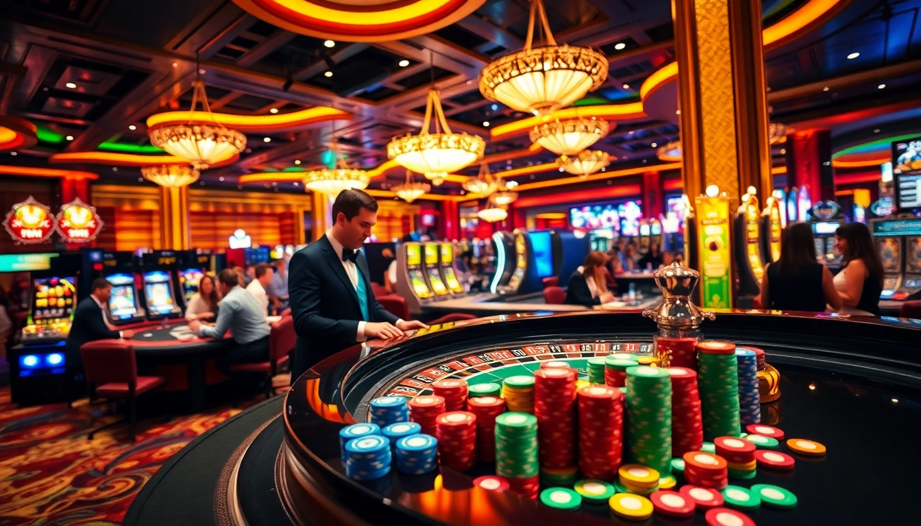 C168 players enjoying an exciting night at the casino with cards and chips.