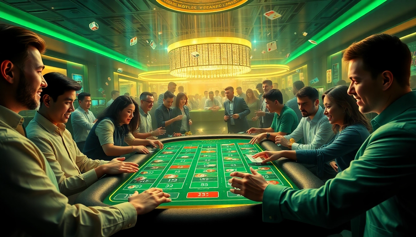 xóc đĩa online gameplay interface showcasing vibrant betting options, players engaging in excitement