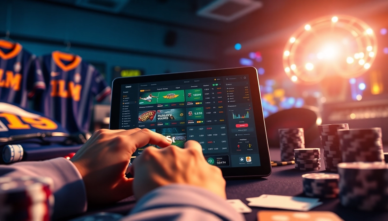 Experience the excitement of okvipwin.live with a modern online gambling interface featuring sports betting and casino games.