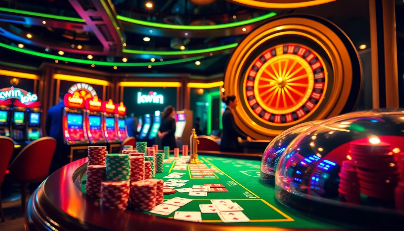 Engage in the thrill of a professional casino using https://kwin.bio/ with vibrant tables and exciting games.