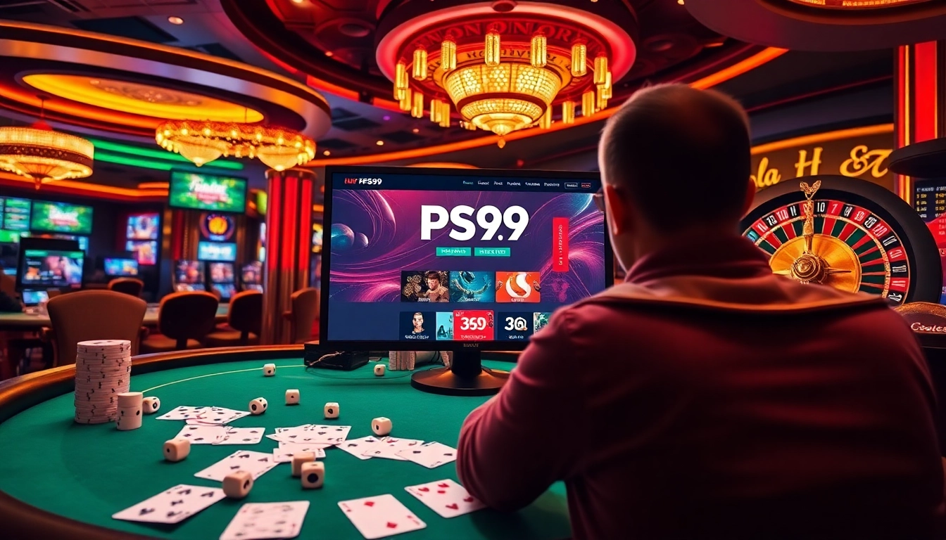 Experience thrilling moments as you vào PS99 with exciting games and betting options at a luxurious casino.