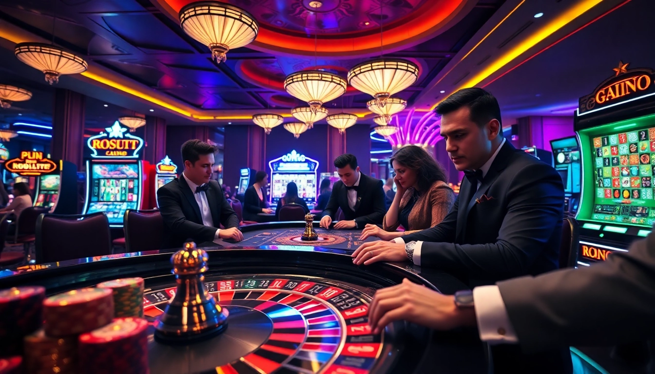 Players engaging at the casino with excitement centered on https://88i8i.net/ betting strategies.