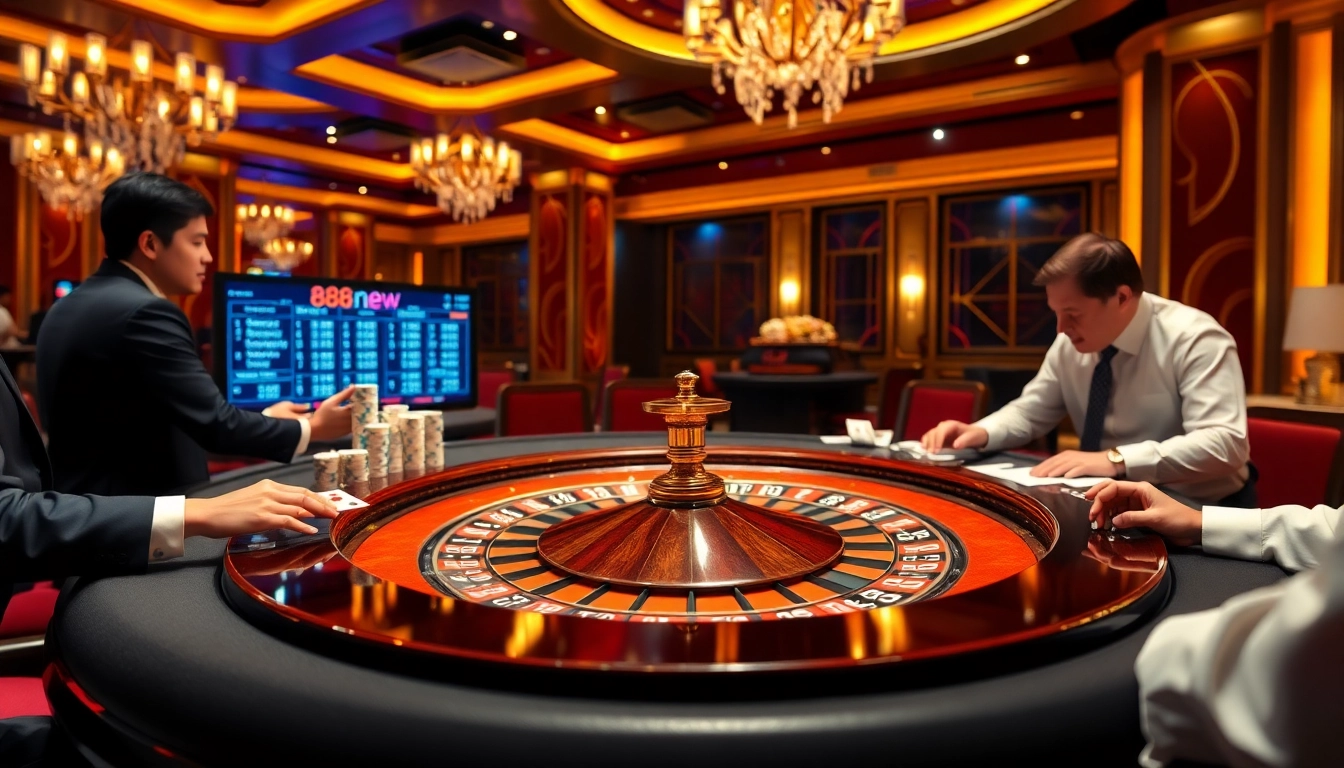 Experience the thrill of gambling at nhà cái 888new with vibrant casino games and high-stakes action.