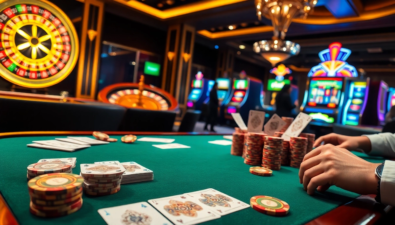 Experience the luxury of win55 com with poker tables, vibrant slot machines, and dynamic gameplay.