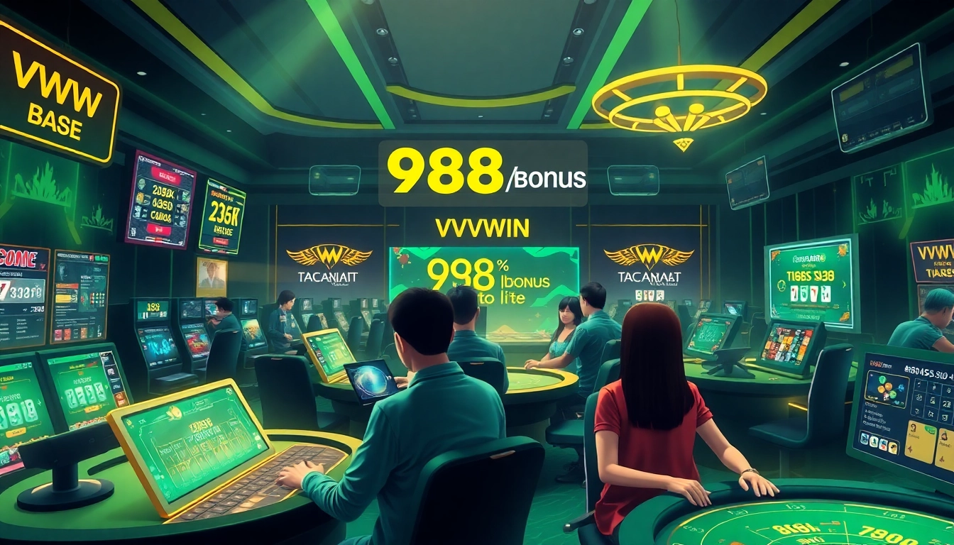 Discover exciting online gaming at vvvwin88.live with vibrant casino visuals and engaging gameplay.