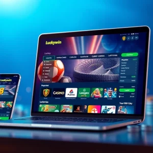 Explore the engaging online betting interface of https://luckywin.name featuring various gaming options.