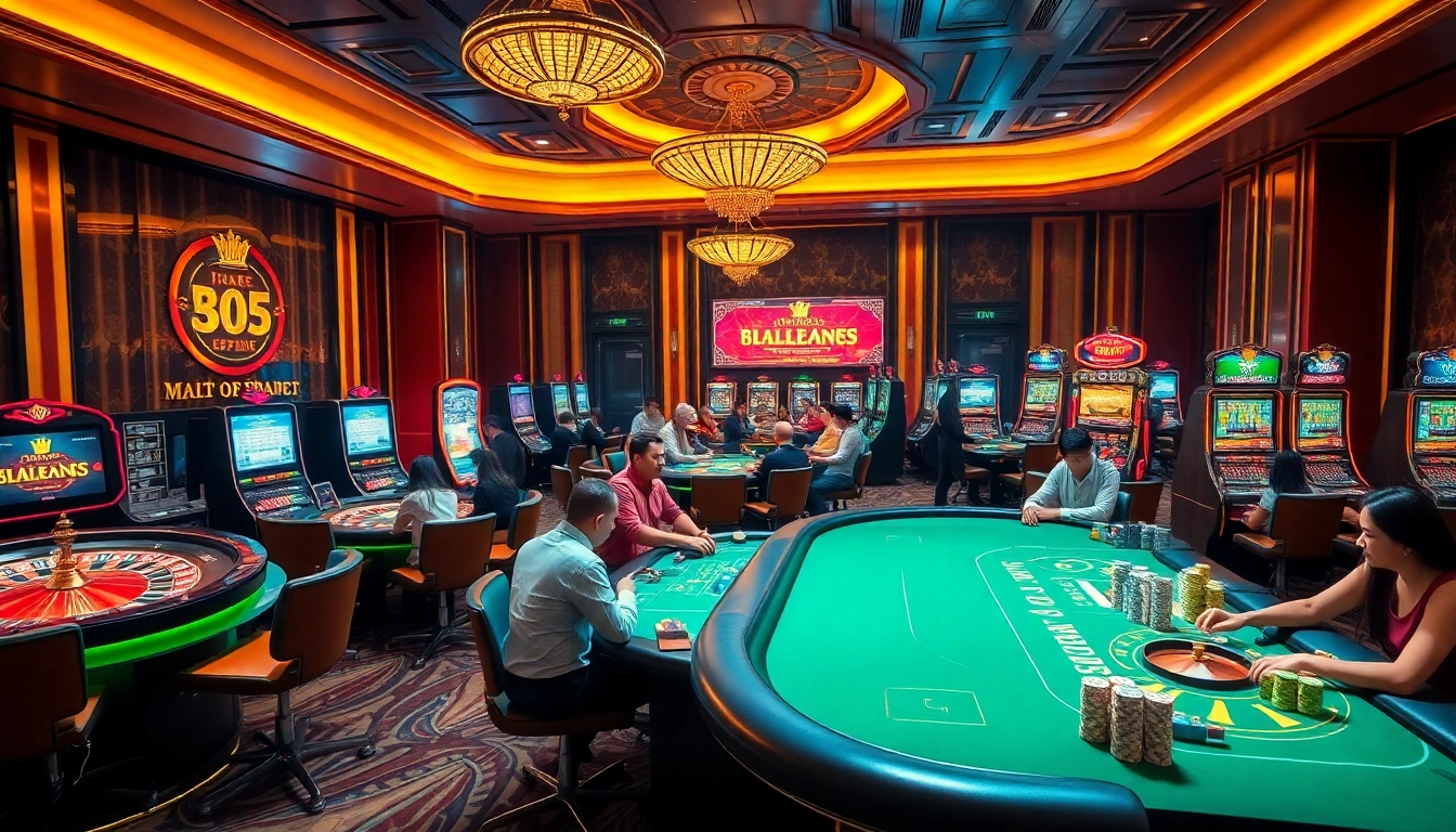 Experience the thrill of luxury gaming at hm88.studio with dazzling slots and poker action.