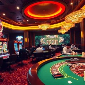 WW88 players enjoying an exciting game at a luxurious online casino