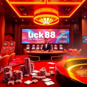 Experience the excitement of gaming on https://luck88.games/ with thrilling slot machines and live casino action.