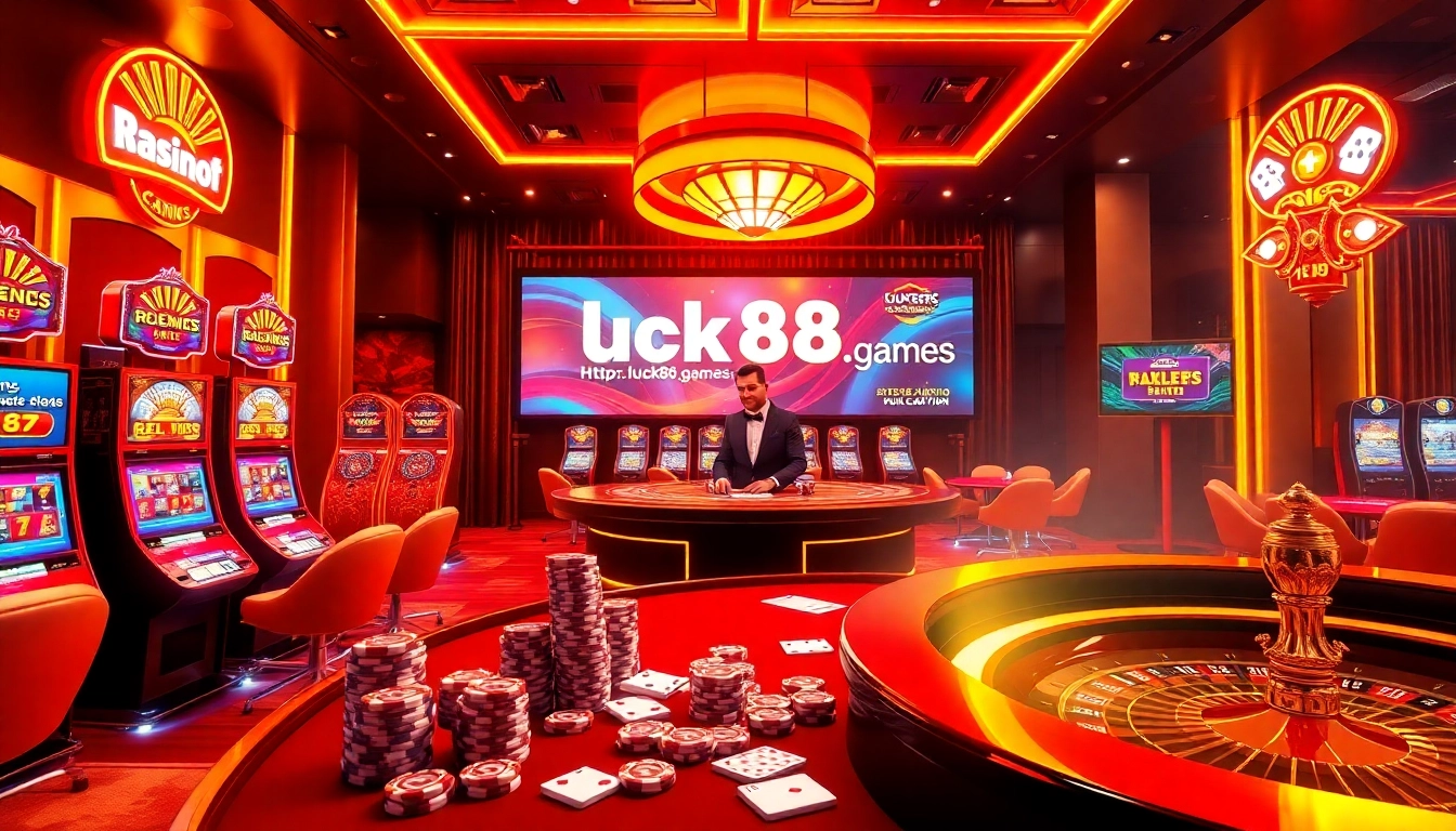 Experience the excitement of gaming on https://luck88.games/ with thrilling slot machines and live casino action.