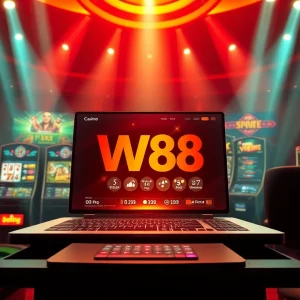 Exciting online casino gaming interface at https://ww88.review/ showcasing diverse games and dynamic atmosphere.