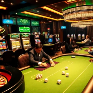 Experience the thrill of Nhà cái EE88 with vibrant casino activities and gaming excitement.