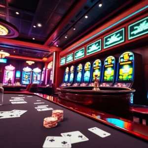 Experience the thrill of 8day casino games with vibrant tables and exciting slot machines.