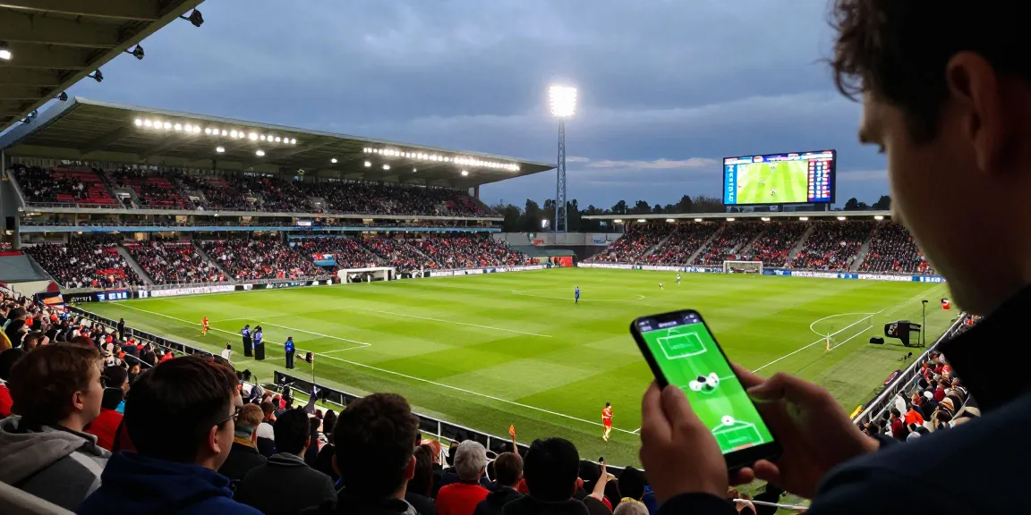 CabongTv watch live football today with betting predictions and match statistics in a vibrant stadium scene.