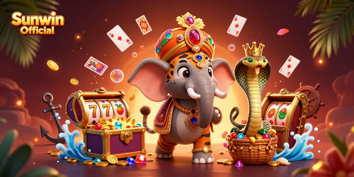 Playing and winning in slots with Sunwin Official's exhilarating casino experience