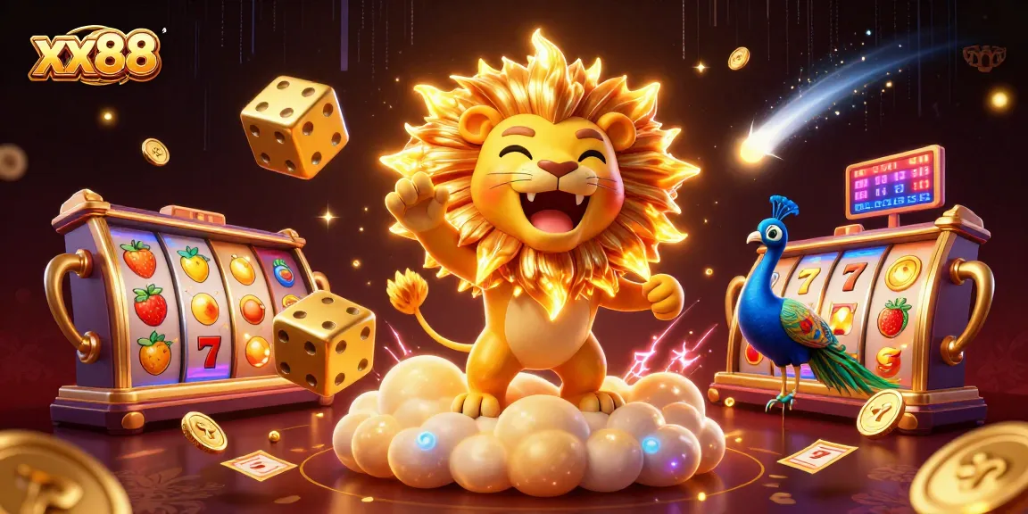 Play at xx88 and win big with exciting slots amidst a vibrant casino atmosphere.